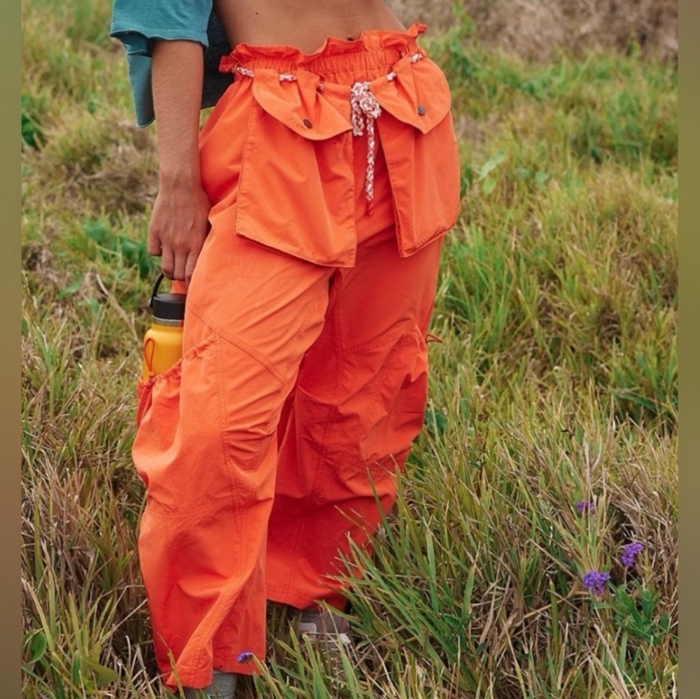 FREE PEOPLE Orange Pants